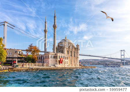 Ortakoy Mosque or the Grand Imperial Mosque of Ortakoy Mosque or the Grand Imperial Mosque of 59959477