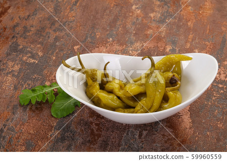 Pickled green pepper Pickled green pepper 59960559