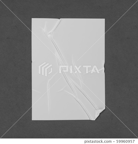 Adhesive poster or sticker on a surface mockup Adhesive poster or sticker on a surface mockup 59960957