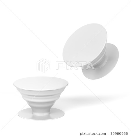 Blank telephone pop socket mockup 59960966