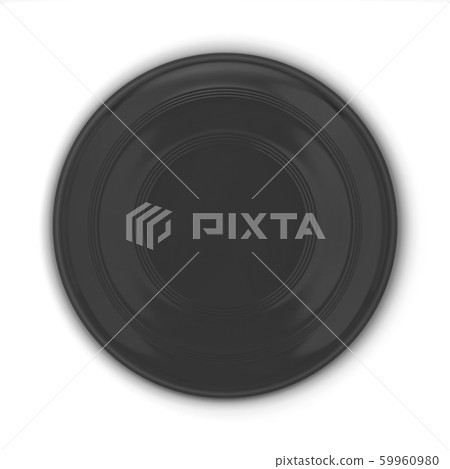 Blank frisbee mockup 59960980