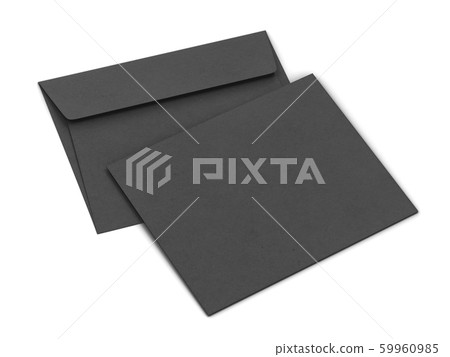 Blank paper envelope mockup 59960985