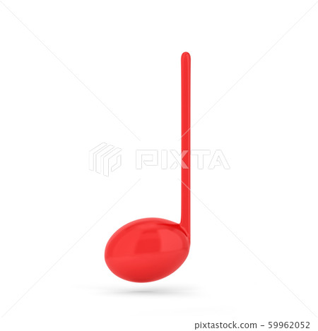 Single music note - Stock Illustration [59962052] - PIXTA