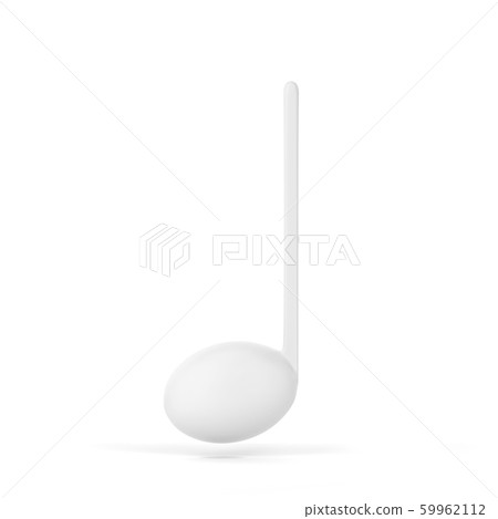 Single music note 59962112