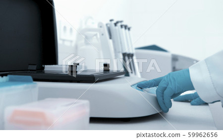 Close up of machine for testing different samples 59962656