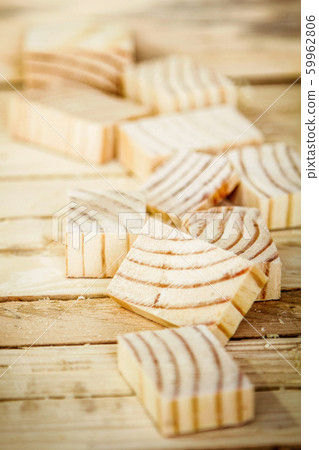 pieces of wood on the boards background pieces of wood on the boards background 59962806