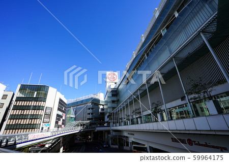 Landscape of Joban Line Sakai Station West Exit <Oka City, Chiba Prefecture, October 2019> 59964175