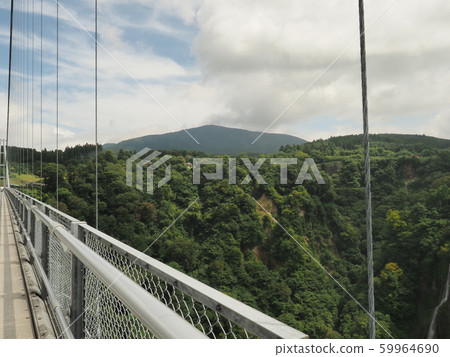 九重“夢想”大型懸索橋的九重橋 九重“夢想”大型懸索橋的九重橋 59964690