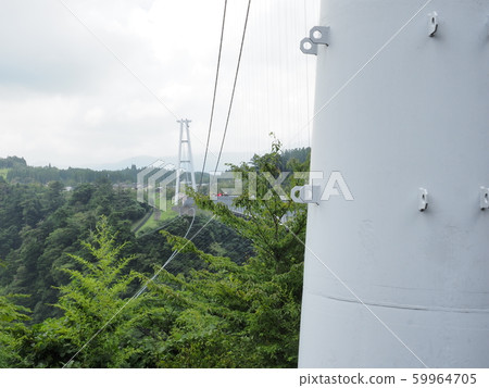 九重“夢想”大型懸索橋的九重橋 九重“夢想”大型懸索橋的九重橋 59964705
