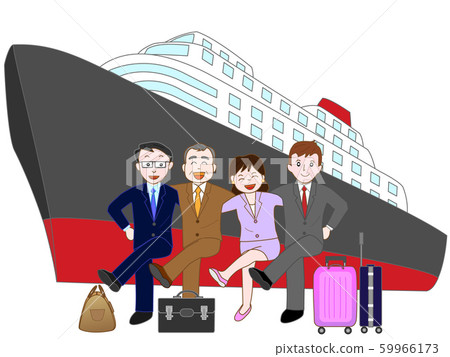 使用車輛移動工作的商人 59966173