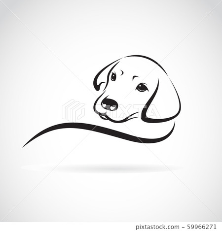 Vector image of an dog labrador. Animal. Pet. Vector image of an dog labrador. Animal. Pet. 59966271