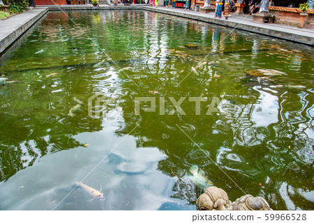 The precincts of Tirta Empul Temple in Bali, Indonesia The precincts of Tirta Empul Temple in Bali, Indonesia 59966528