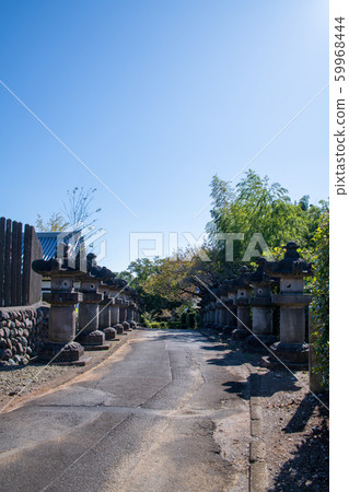 Sayama Fudoson Sakuraimon Stone Lantern Tokorozawa City 59968444