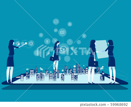 Business innovation planning and analysis. Concept 59968692