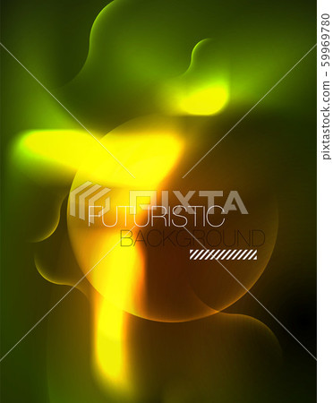 Neon lights vector abstract background - Stock Illustration [59969780 ...