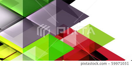 Abstract triangle pattern, colorful backdrop. Presentation template. Modern textured shape. Trendy modern style Abstract triangle pattern, colorful backdrop. Presentation template. Modern textured shape. Trendy modern style 59971031
