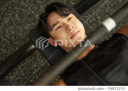 Men Fitness Bench Press Men Fitness Bench Press 59971253