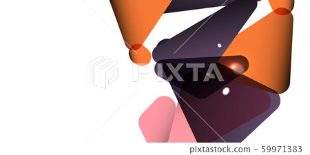 Vintage abstract template with triangle mosaic composition vecton white background. Simple design background. Modern flat design. Beautiful vector pattern. Vintage abstract template with triangle mosaic composition vecton white background. Simple design background. Modern flat design. Beautiful vector pattern. 59971383