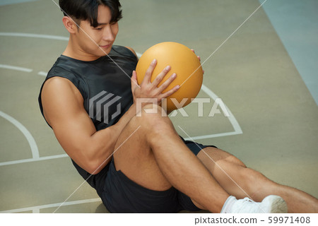 男子健身藥球 男子健身藥球 59971408