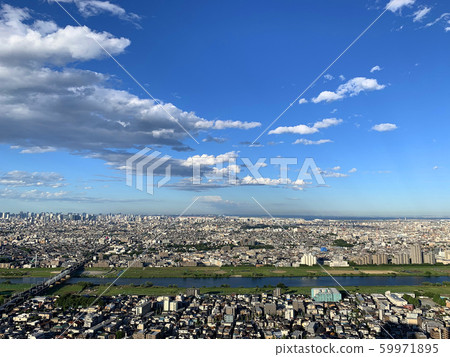 Looking towards the Tamagawa Denenchofu area from Musashi Kosugi, Nakahara Ward, Kawasaki City Looking towards the Tamagawa Denenchofu area from Musashi Kosugi, Nakahara Ward, Kawasaki City 59971895
