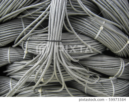 close up macro network cables 59973384