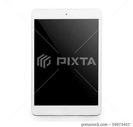 White tablet computer 59973407