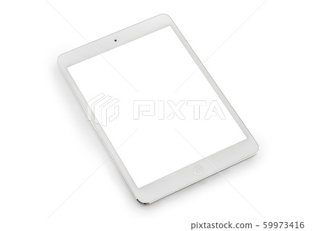 White tablet computer 59973416
