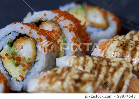 [Sushi] Rolled Japanese food Sushi restaurant 59974548