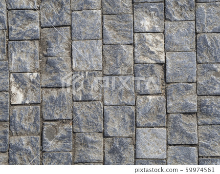 Prague cobblestone gray blue white paving stone 59974561