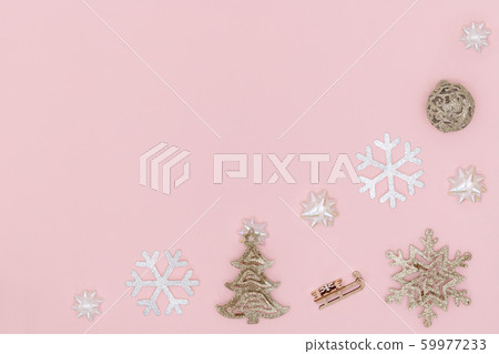 New Year and Christmas composition. Frame from New Year and Christmas composition. Frame from 59977233