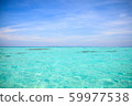 The beach and tropical sea. 59977538