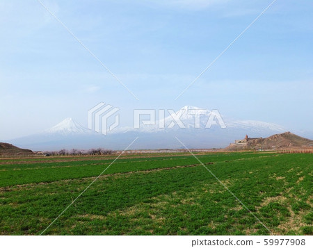 Ararat Mountain and Hol Vilup Monastery 59977908