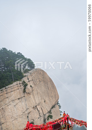 View from the West Peak in Huashan mountain View from the West Peak in Huashan mountain 59978066