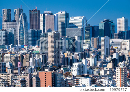 <<Tokyo>> Tokyo cityscape, Shinjuku subcenter <<Tokyo>> Tokyo cityscape, Shinjuku subcenter 59979757
