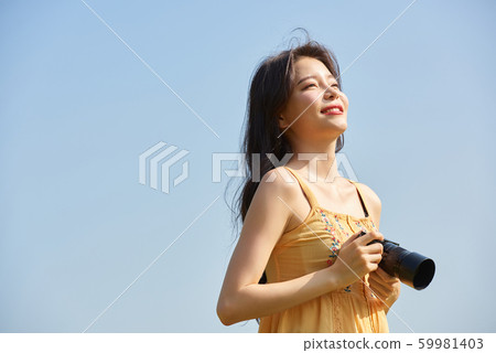 Women's trip shooting sky back Women's trip shooting sky back 59981403