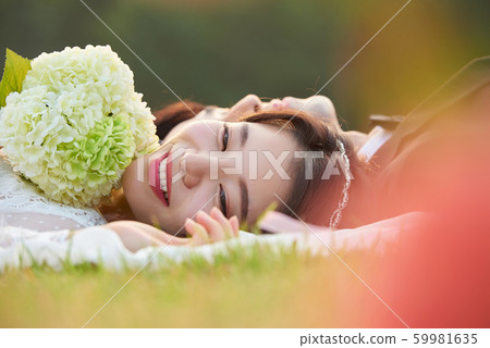 Couple Marriage Garden Couple Marriage Garden 59981635
