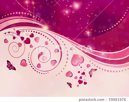 Violet swirl ornament 59981978