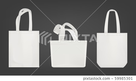 White tote shopping eco bags 59985301