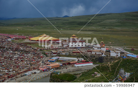 Yarchen Gar Monastery in Garze Tibetan 59986947