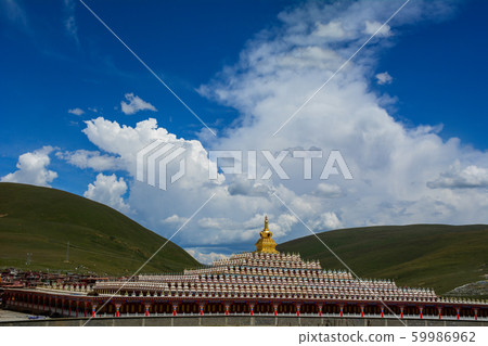 Yarchen Gar Monastery in Garze Tibetan Yarchen Gar Monastery in Garze Tibetan 59986962
