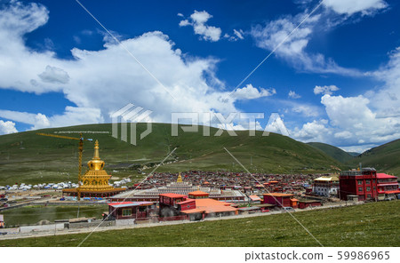 Yarchen Gar Monastery in Garze Tibetan 59986965