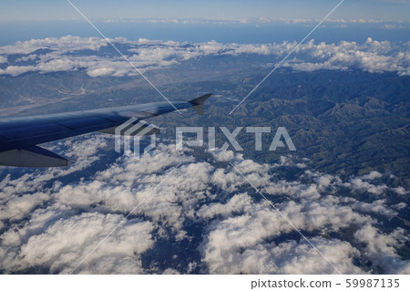 Wing of passenger airplane Wing of passenger airplane 59987135