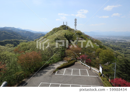 View from Ushibuseyama Observatory in Yoshii-cho, Takasaki-shi, Gunma Pref. 59988434