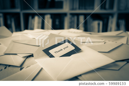 Thank you thank you message card mail letter envelope Thank you thank you message card mail letter envelope 59989133