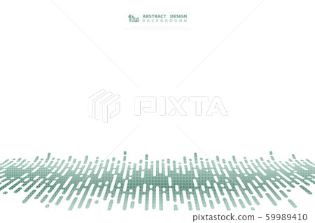 Abstract technology green wavy pattern design... - Stock Illustration ...
