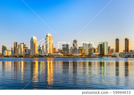 San Diego, California, USA Cityscape 59994633
