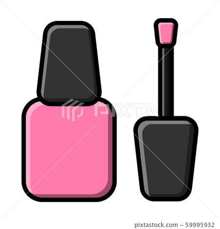 Beautiful flat icon of pink fashionable glamorous Beautiful flat icon of pink fashionable glamorous 59995932
