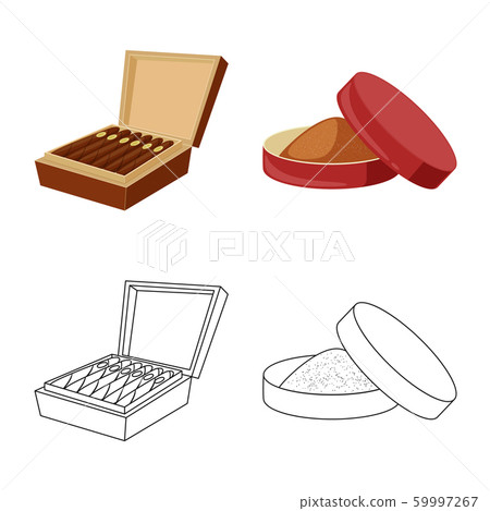 Isolated object of refuse and stop symbol. Set of refuse and habit stock symbol for web. Isolated object of refuse and stop symbol. Set of refuse and habit stock symbol for web. 59997267