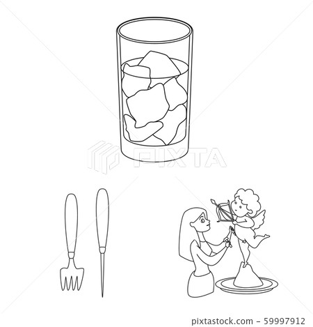 Vector design of clean and wet icon. Collection... - Stock Illustration ...
