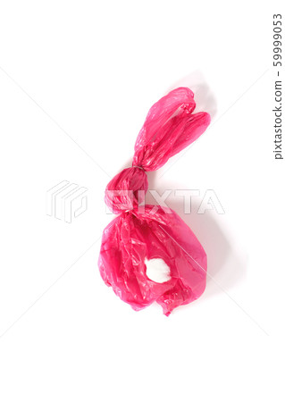 Red plastic rabbit Red plastic rabbit 59999053